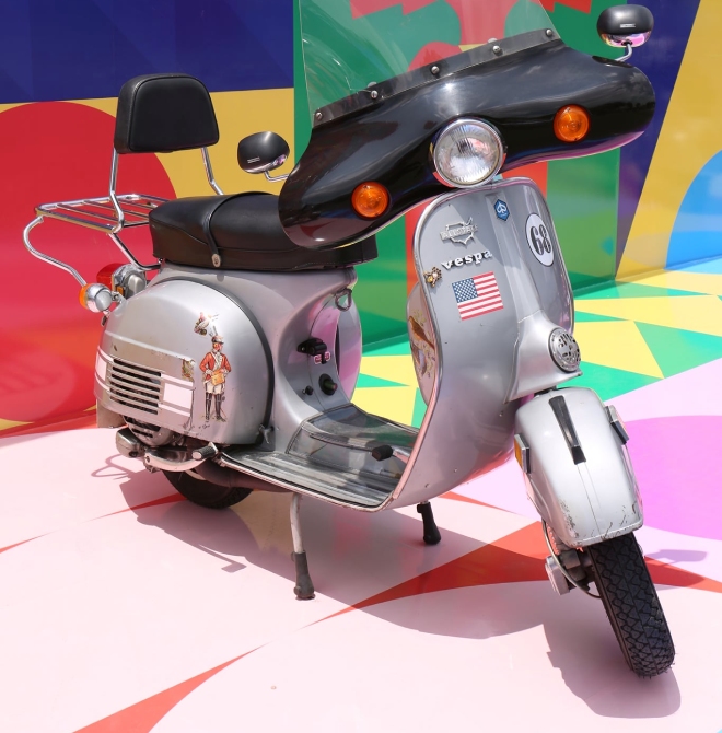 Loạt xe Vespa huyền thoại tụ hội ngày Vespa Day 2022