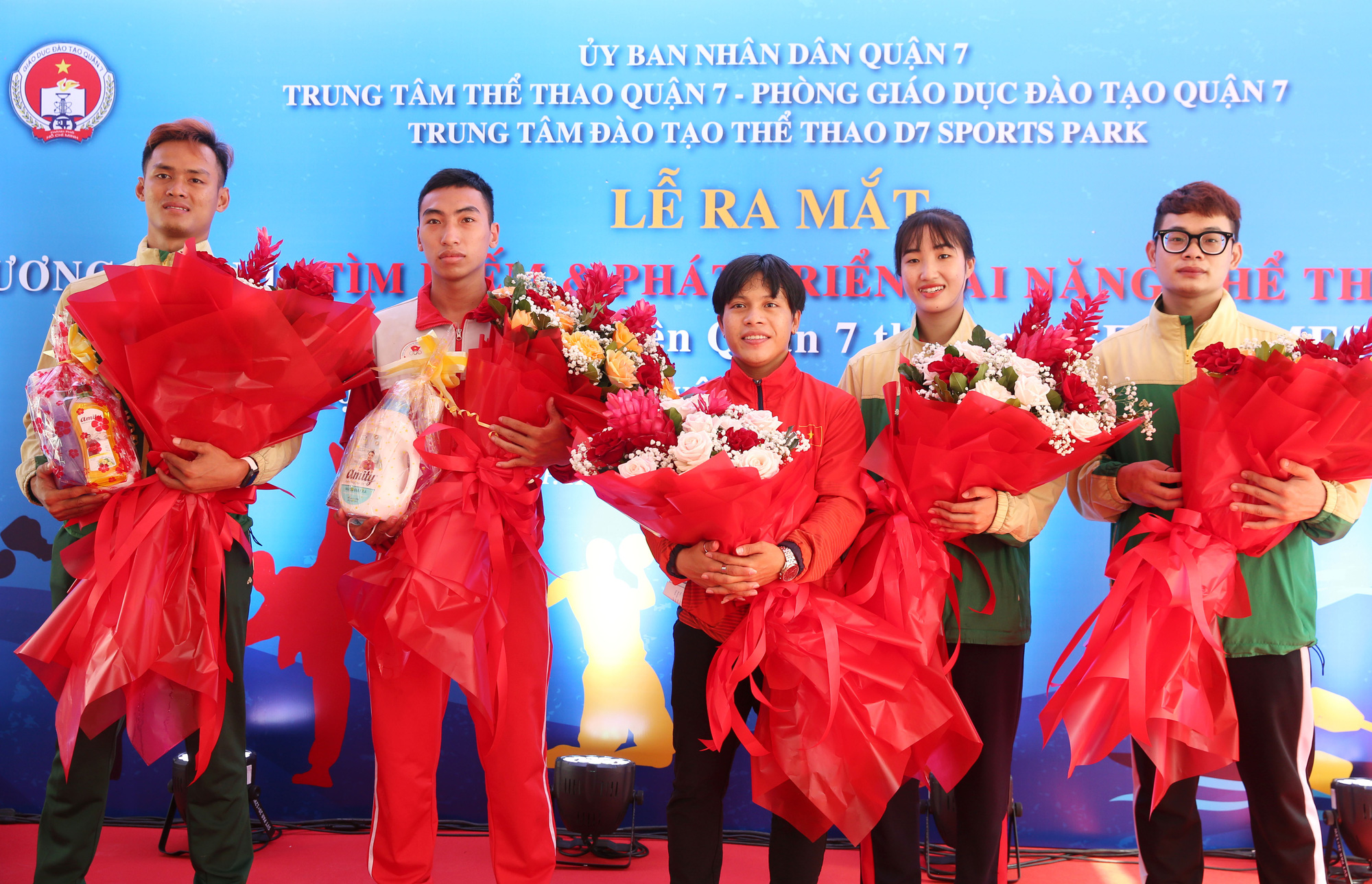 Quận 7 họp mặt các VĐV tham gia SEA Games 31