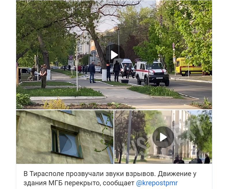 Nổ lớn tại vùng ly khai giáp Ukraine