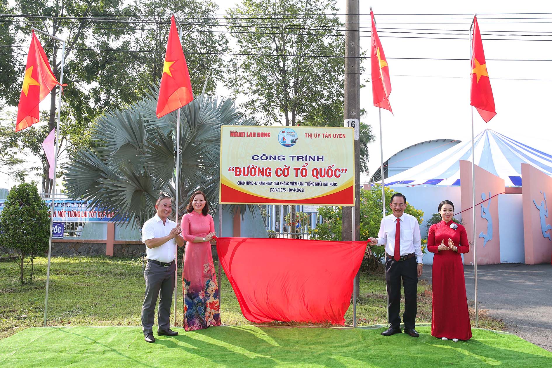 Tự hào bước dưới "Đường cờ Tổ quốc"