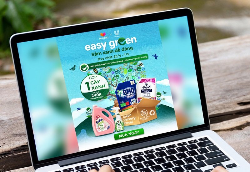 Unilever và Lazada giới thiệu dự án Easy Green tại Đông Nam Á