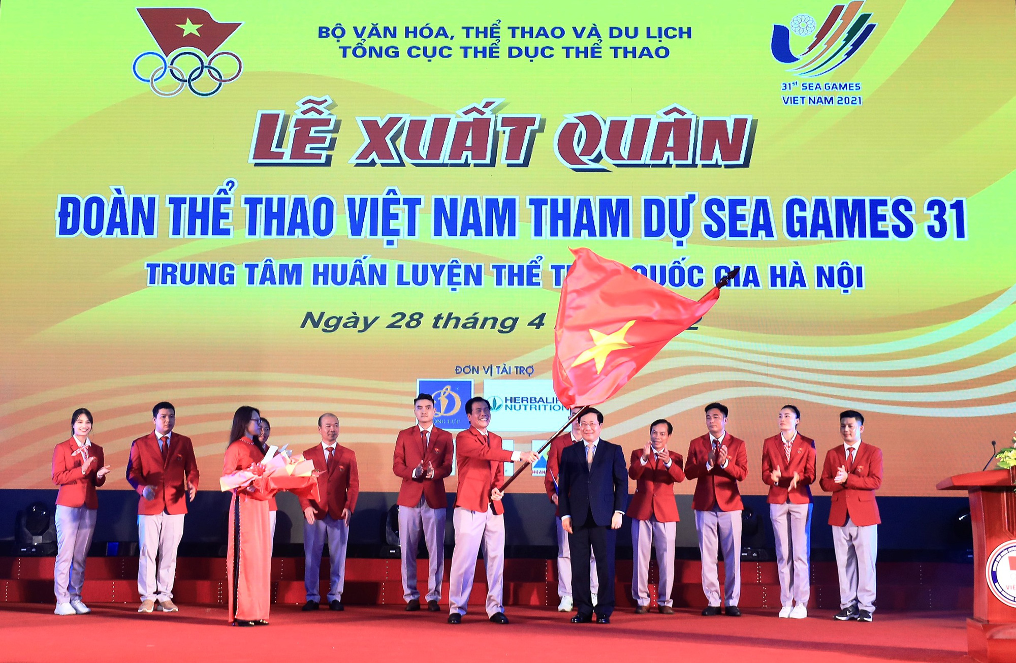 Lễ xuất quân của đoàn thể thao Việt Nam tại SEA Games 31