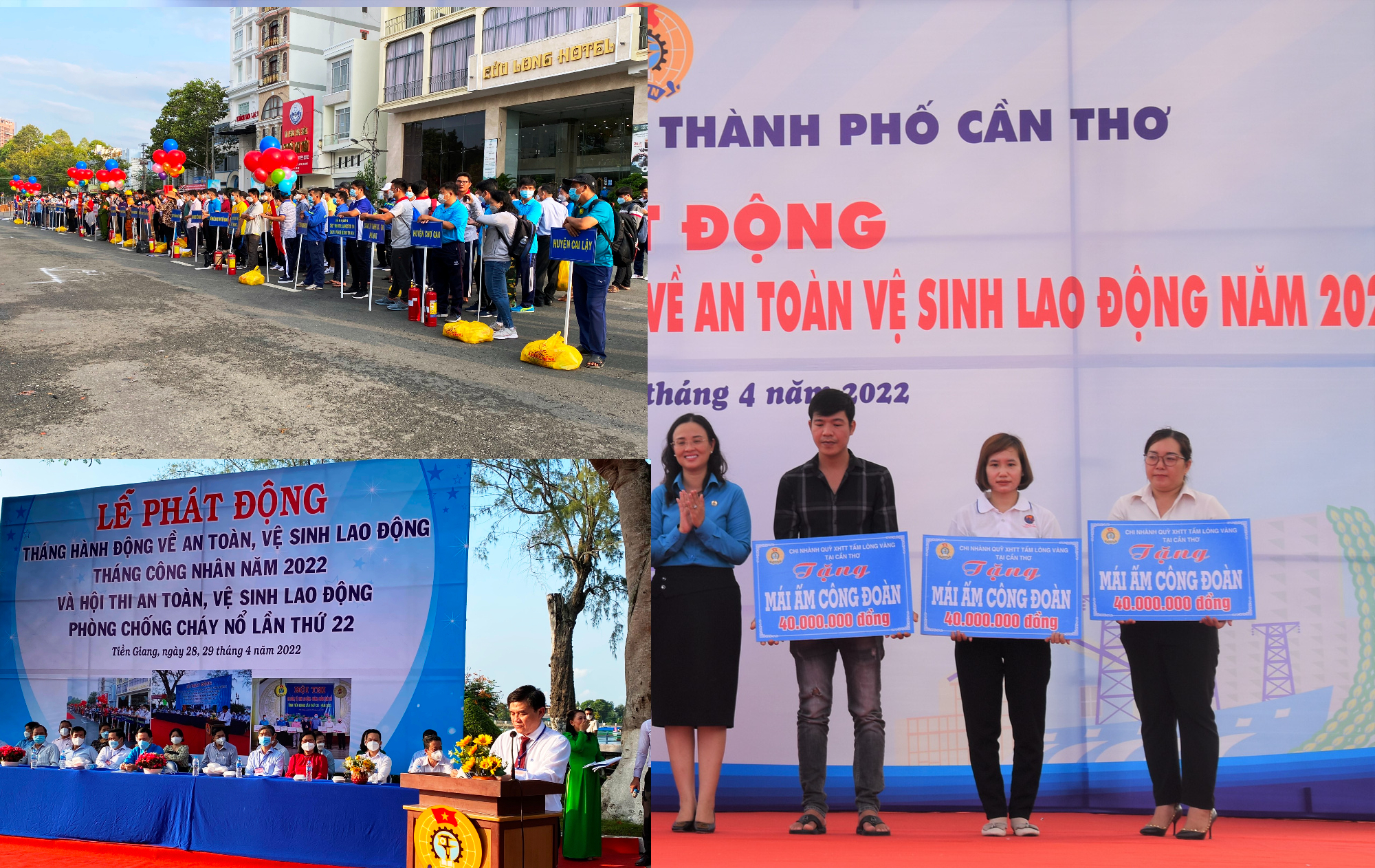 Nhiều hoạt động chăm lo thiết thực trong Tháng Công nhân ở Cần Thơ và Tiền Giang