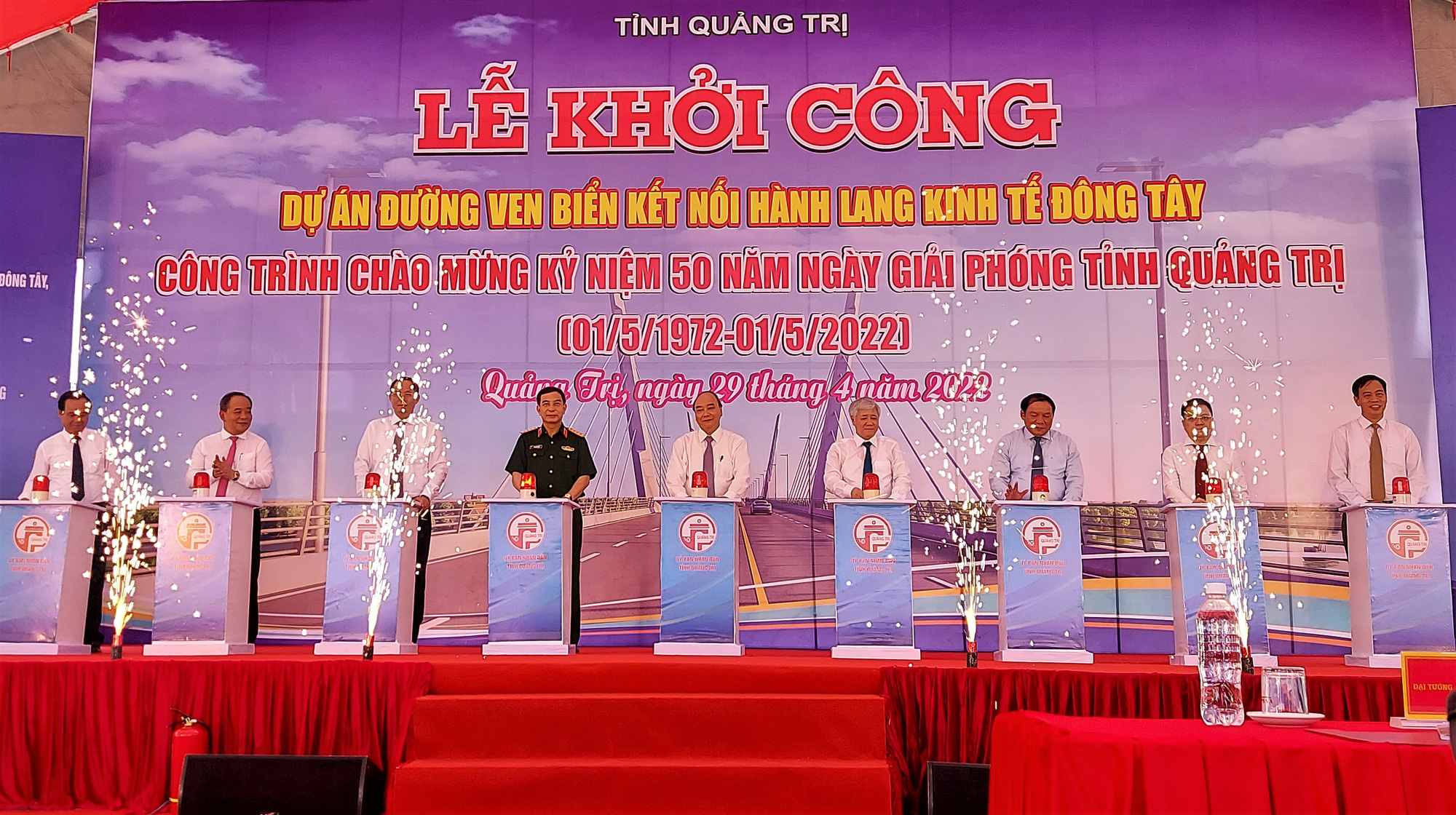 Quảng Trị khởi c&ocirc;ng đường ven biển hơn 2.000 tỉ đồng - Ảnh 1.