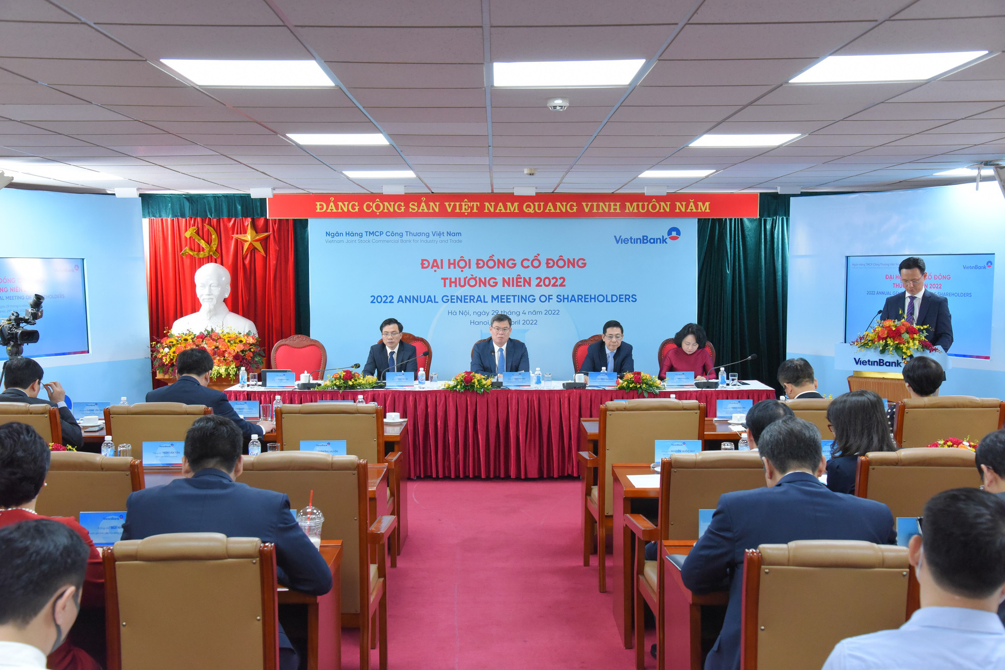 Năm 2022, VietinBank đặt mục tiêu lợi nhuận trước thuế tăng trưởng 15%