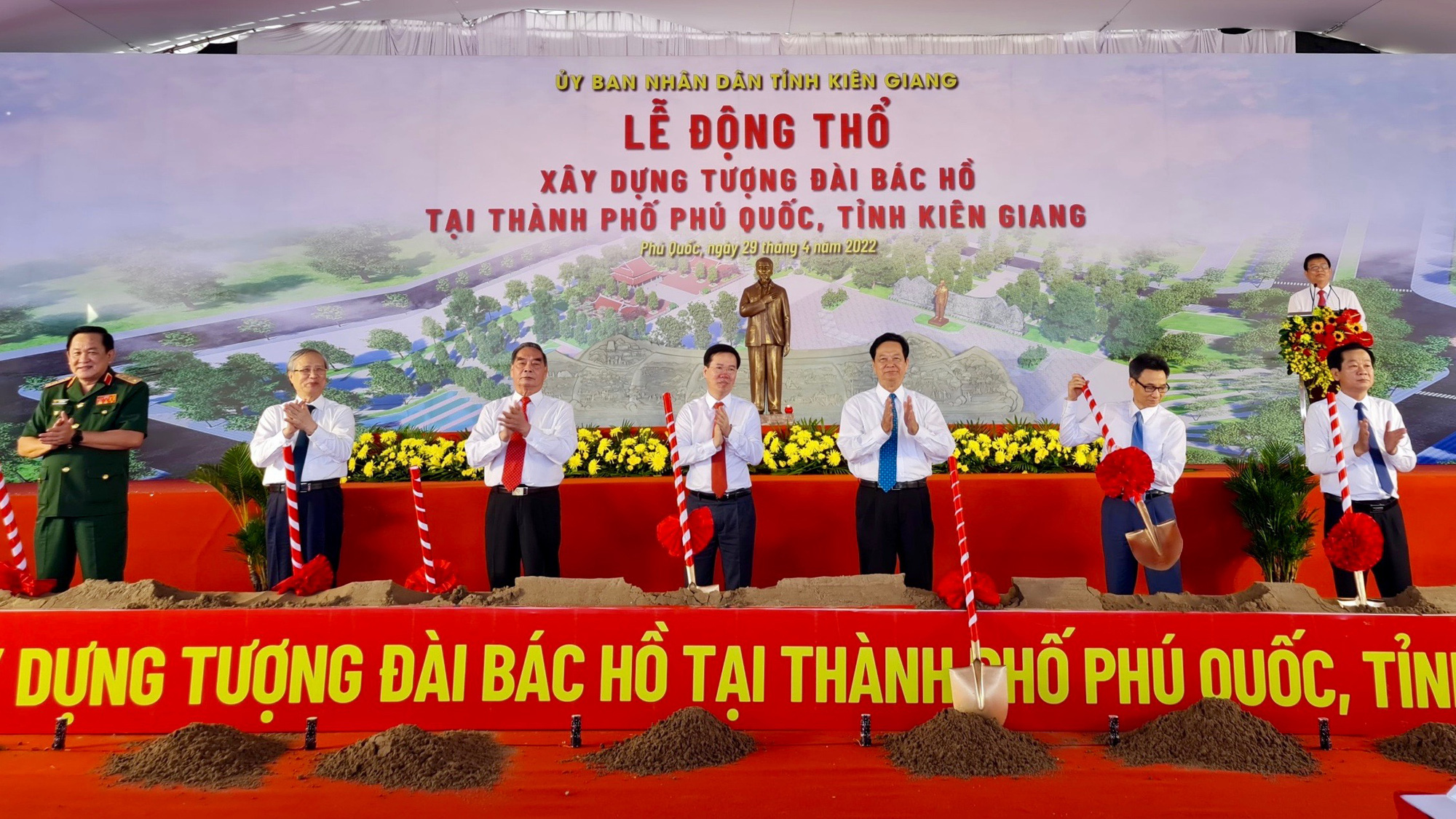 Xây dựng tượng đài Bác Hồ tại TP Phú Quốc - Ảnh 2.