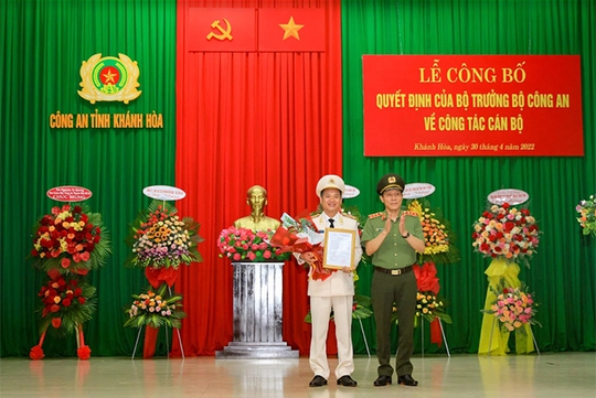 Kh&aacute;nh H&ograve;a, Ninh Thuận c&oacute; t&acirc;n gi&aacute;m đốc C&ocirc;ng an tỉnh - Ảnh 1.