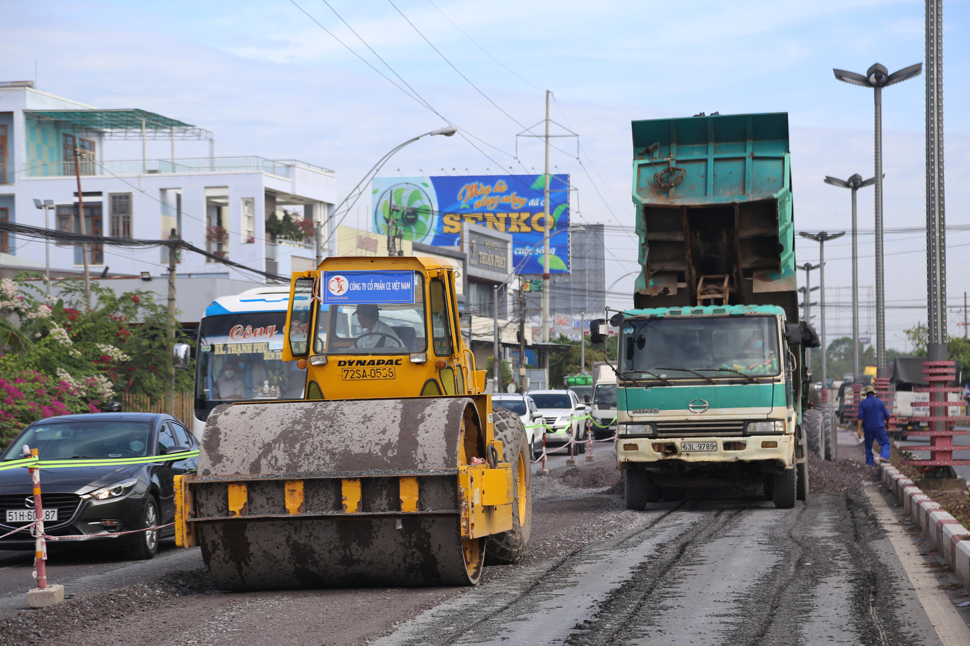N&acirc;ng cấp chống ngập Quốc lộ 1 đoạn ng&atilde; ba Trung Lương - Ảnh 5.