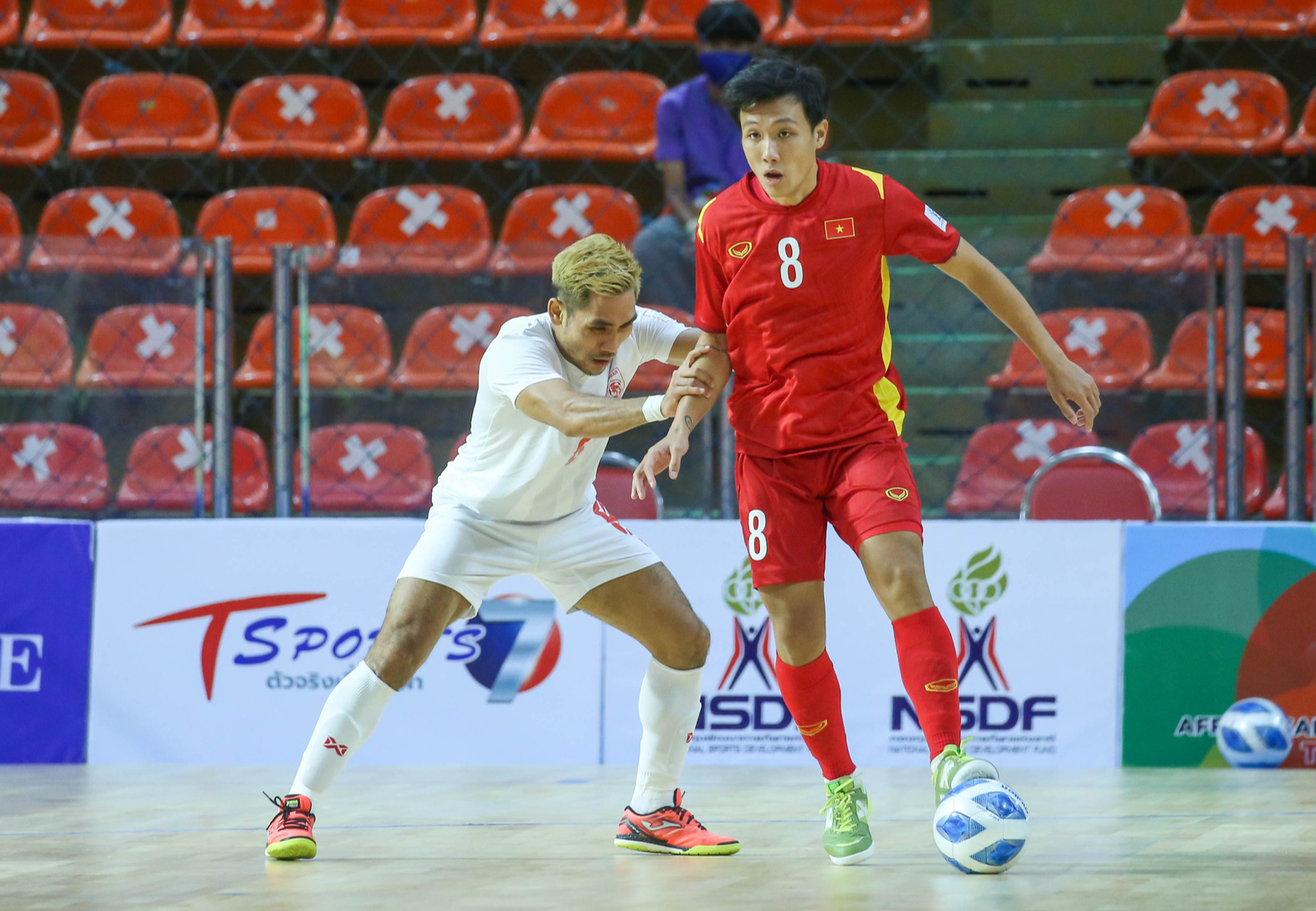 Tuyển futsal Việt Nam thất bại trước Thái Lan