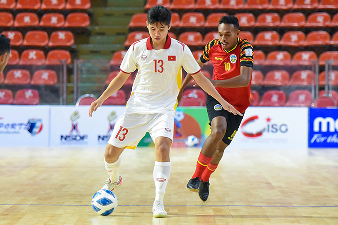 Thắng đậm Úc, tuyển Việt Nam vào bán kết AFF Futsal Championship 2022