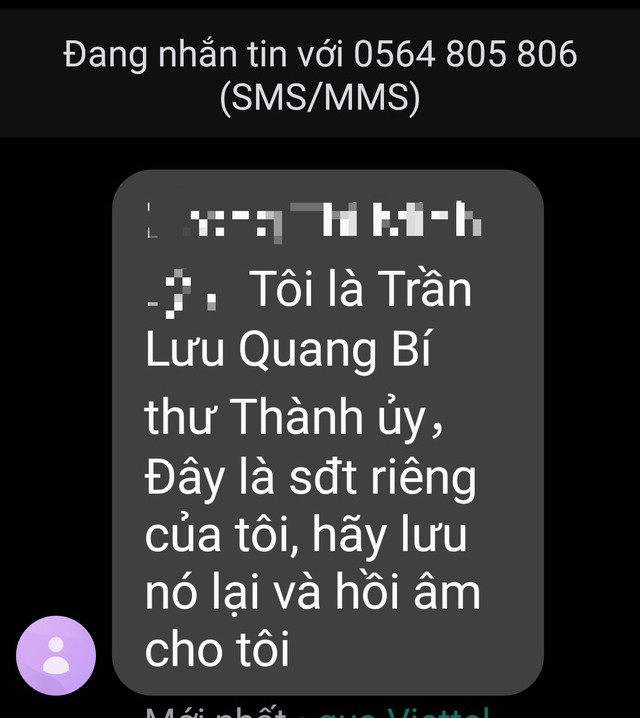 Mạo danh Bí thư Thành ủy Hải Phòng mượn hàng trăm triệu đồng
