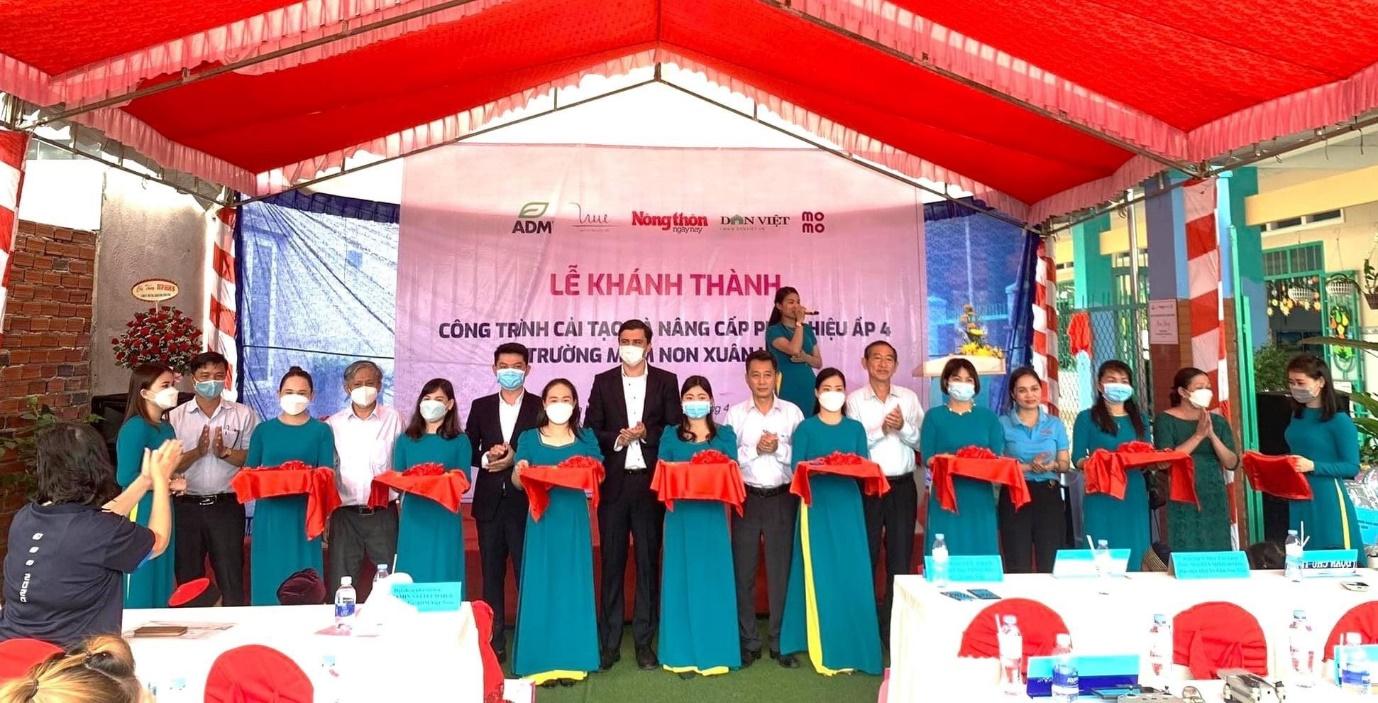 Khánh thành công trình nâng cấp điểm trường cho học sinh dân tộc Chăm