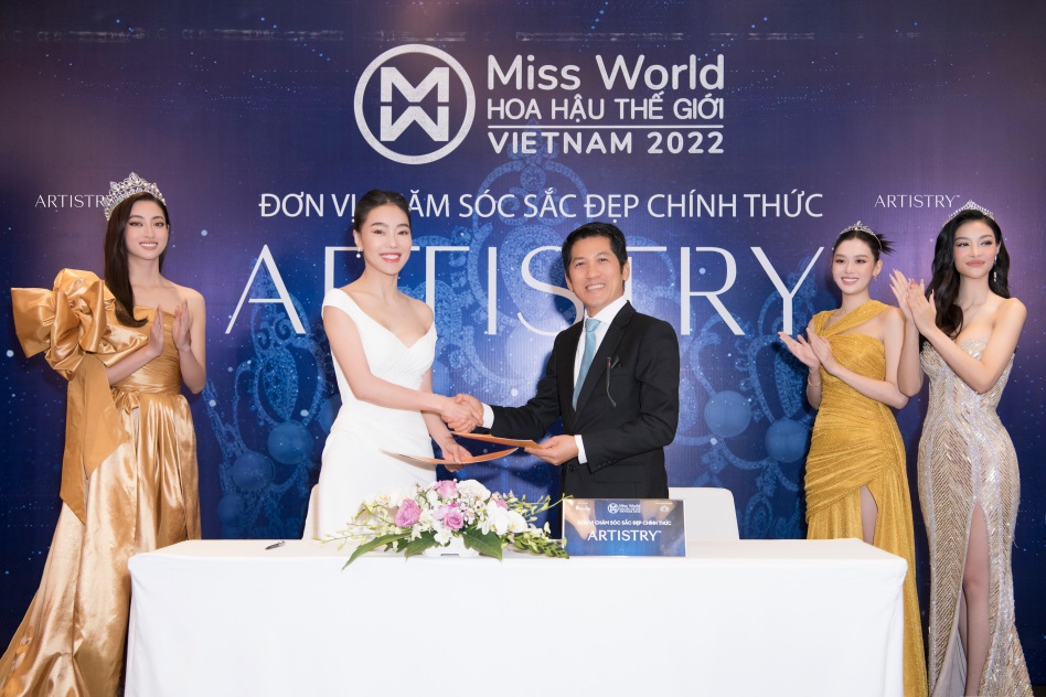 Artistry™ là đơn vị chăm sóc sắc đẹp Miss World Việt Nam 2022