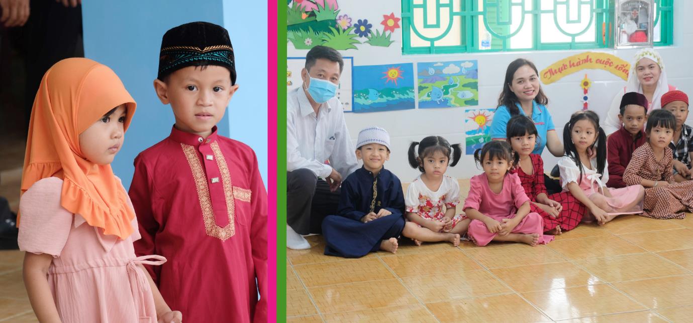 Kh&aacute;nh th&agrave;nh c&ocirc;ng tr&igrave;nh n&acirc;ng cấp điểm trường cho học sinh d&acirc;n tộc Chăm - Ảnh 4.