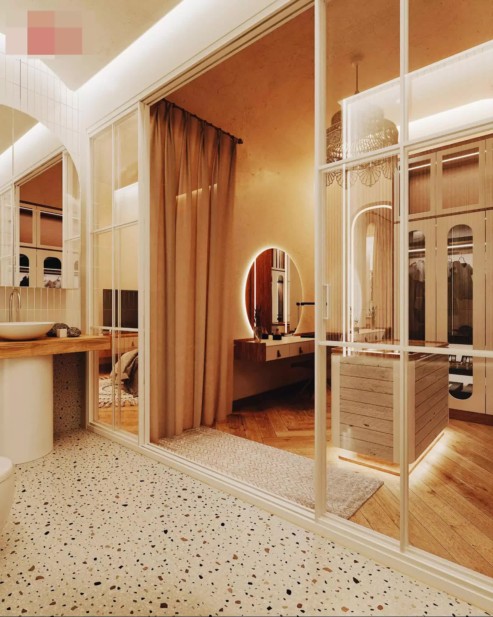 Nhà ống có hệ cây xanh như thác đổ, trần vòm cong tạo ấn tượng xuất sắc - Ảnh 22.