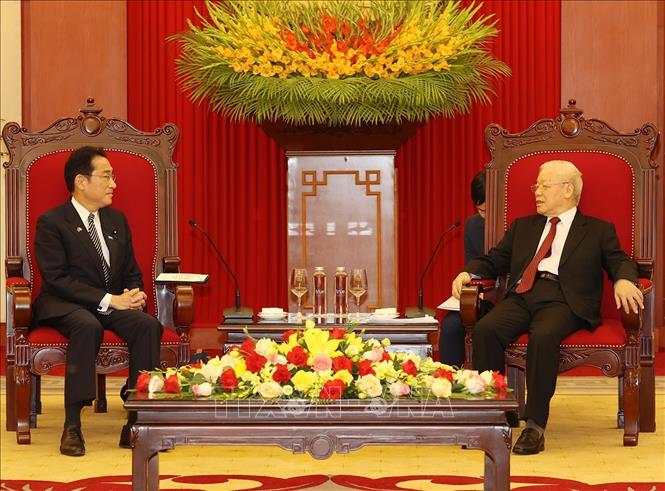 Tổng B&iacute; thư Nguyễn Ph&uacute; Trọng nhấn mạnh tiềm năng to lớn của hợp t&aacute;c Việt - Nhật - Ảnh 5.