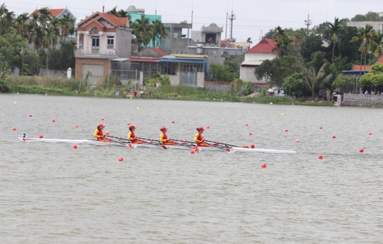 SEA Games 31: tuyển Việt Nam về thứ nhất ở 5 nội dung đua thuyền Rowing