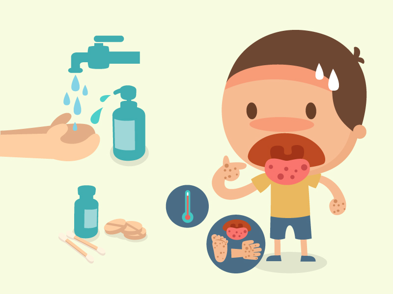 [Infographic] Bệnh tay chân miệng: Các biện pháp phòng ngừa