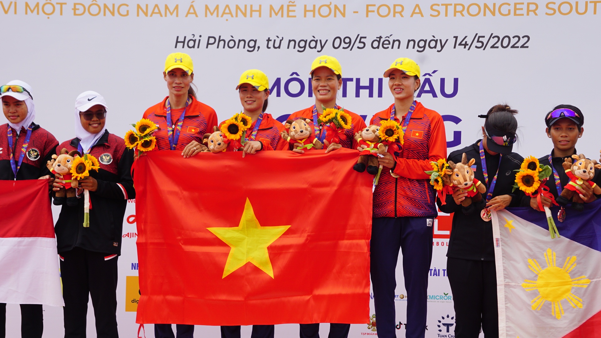 Rowing Việt Nam gi&agrave;nh HCV đầu ti&ecirc;n tại SEA Games 31 - Ảnh 1.