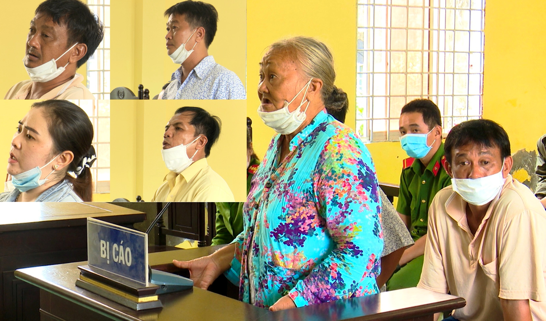 Tranh chấp đất, 5 mẹ con dùng 2 ôtô chặn Quốc lộ 1 đoạn qua Bạc Liêu