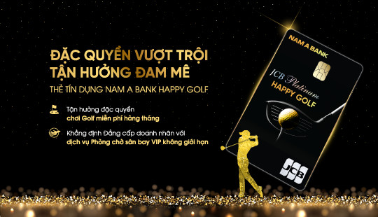 Nam A Bank ra mắt thẻ t&iacute;n dụng d&agrave;nh ri&ecirc;ng cho Golfer - Ảnh 1.