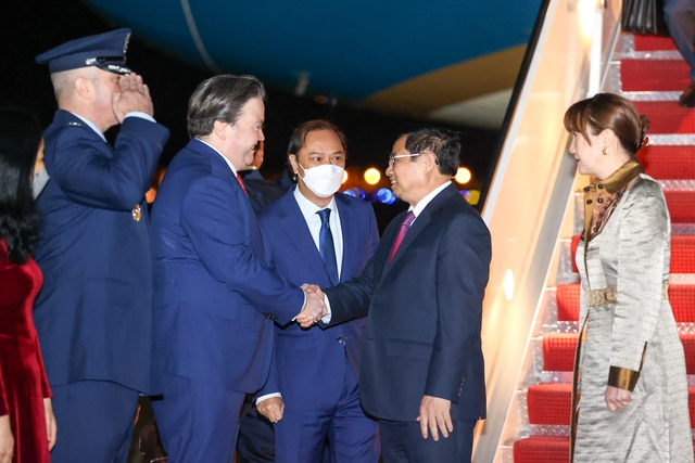 Thủ tướng Phạm Minh Chính tới Washington dự Hội nghị Cấp cao Đặc biệt ASEAN - Mỹ