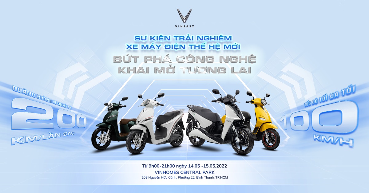 Trải nghiệm xe máy điện thế hệ mới đi 200 km/lần sạc của VinFast tại TP HCM - Ảnh 1.