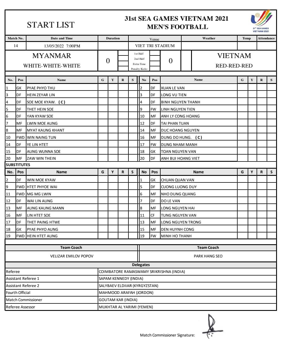 Thắng nhọc Myanmar 1-0, U23 Việt Nam tiến s&aacute;t v&ograve;ng b&aacute;n kết - Ảnh 2.