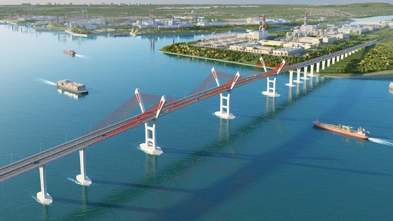 Khởi công cầu Bến Rừng gần 2.000 tỉ đồng nối Hải Phòng - Quảng Ninh
