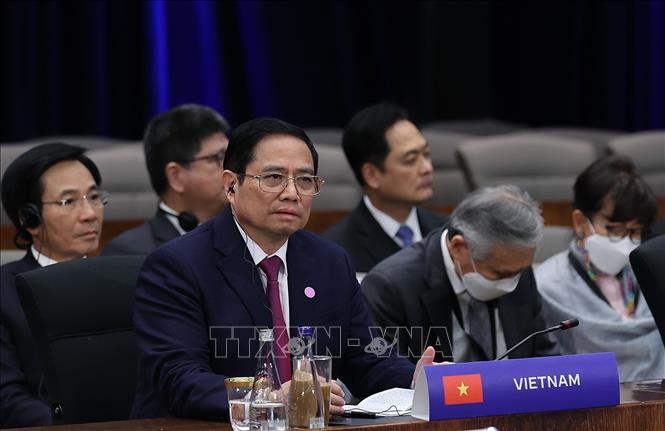 Thủ tướng Phạm Minh Ch&iacute;nh dự thảo luận do Ph&oacute; Tổng thống Mỹ chủ tr&igrave; - Ảnh 4.