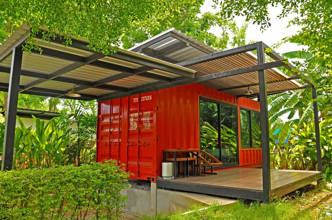 Những thiết kế nh&agrave; container cho ai bỏ phố về rừng - Ảnh 1.