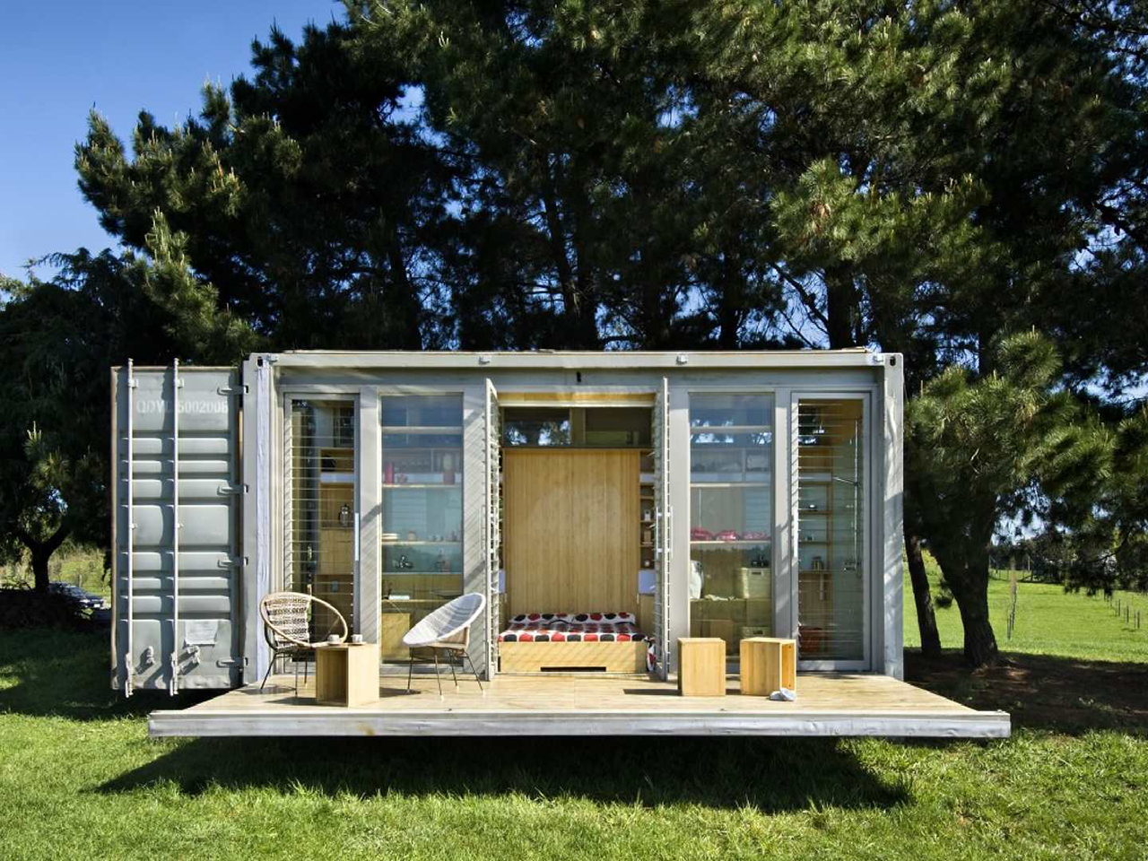 Những thiết kế nh&agrave; container cho ai bỏ phố về rừng - Ảnh 7.