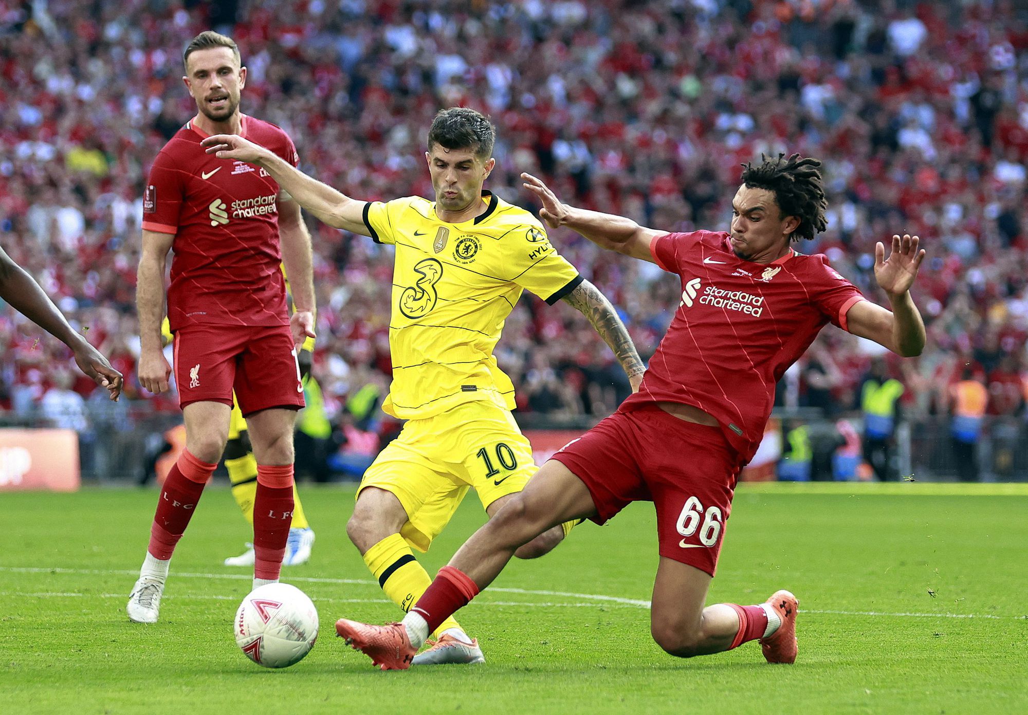 Hạ Chelsea ở chung kết FA Cup, Liverpool mơ cú ăn bốn - Ảnh 1.