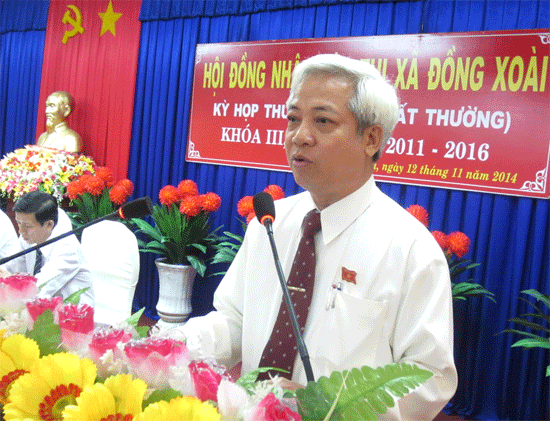 Cảnh c&aacute;o h&agrave;ng loạt nguy&ecirc;n l&atilde;nh đạo thị x&atilde; Đồng Xo&agrave;i - Ảnh 1.