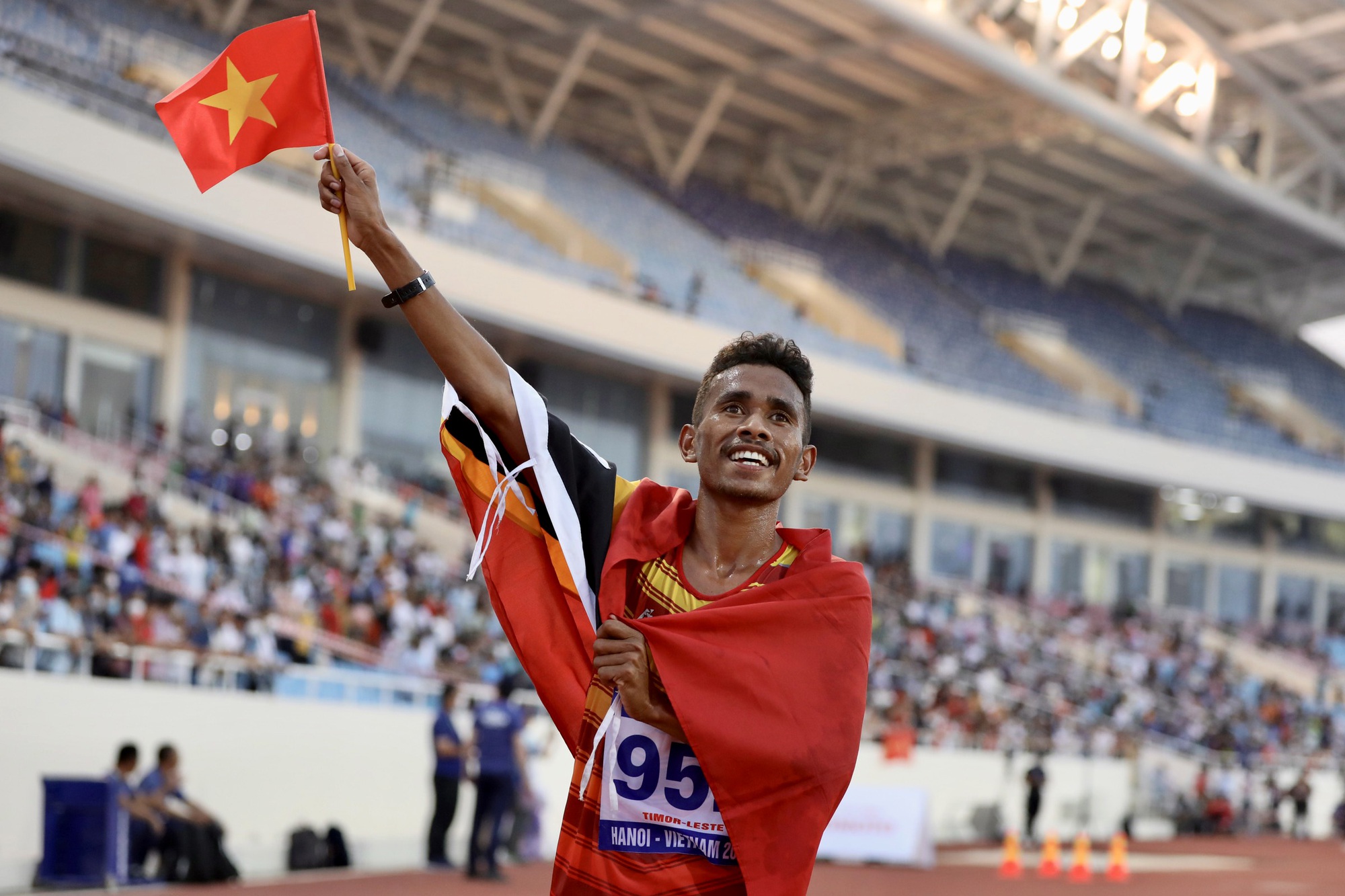 Tấm HCB quý hơn vàng của VĐV đi vào lịch sử Timor Leste tại SEA Games 31
