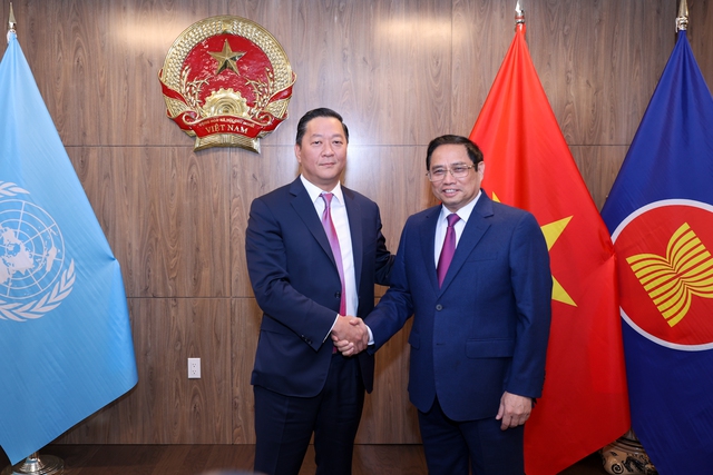 Thủ tướng Phạm Minh Ch&iacute;nh thăm s&agrave;n giao dịch chứng kho&aacute;n lớn nhất thế giới tại New York - Ảnh 11.