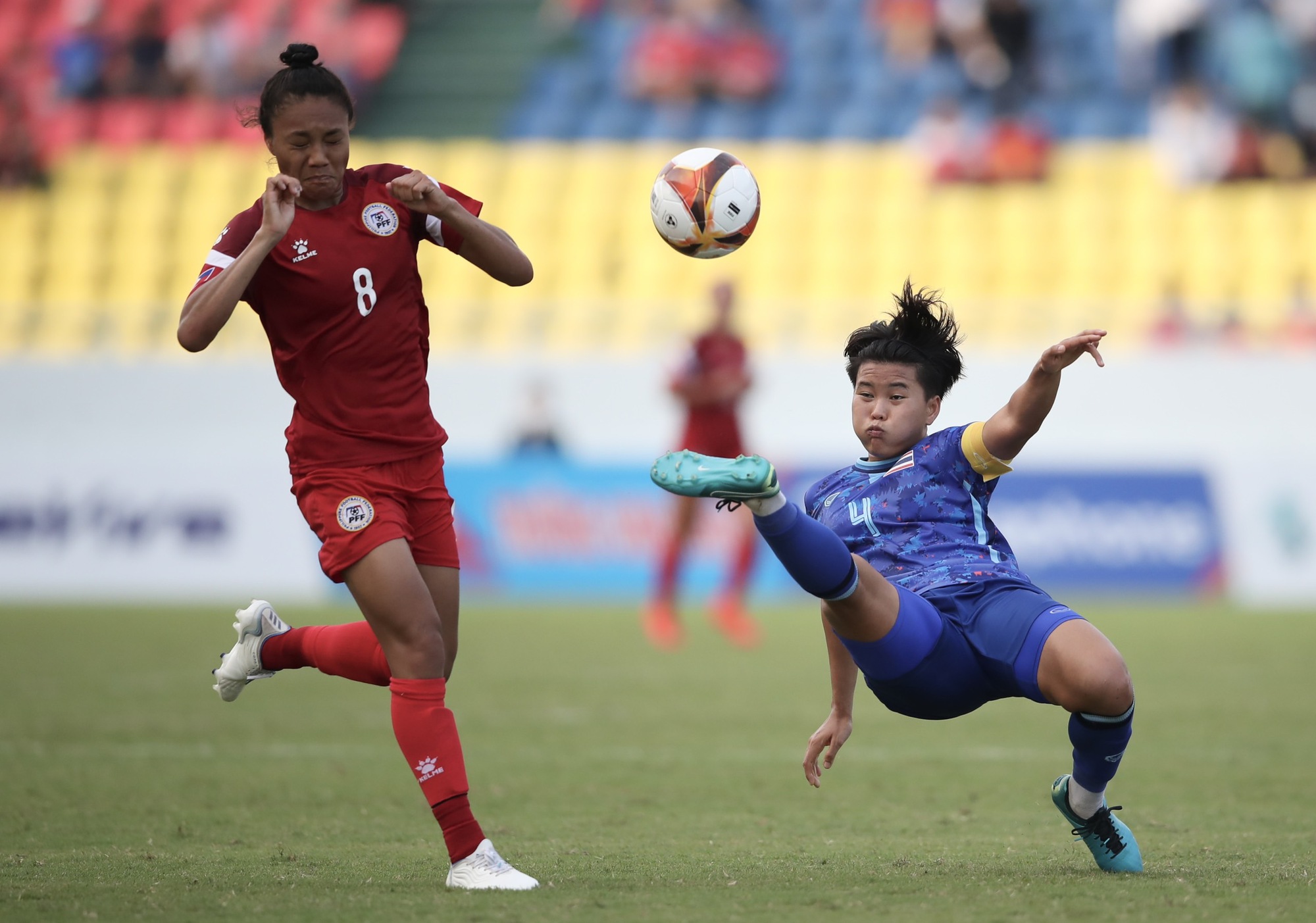 Thắng dễ Philippines, tuyển nữ Th&aacute;i Lan hẹn đấu chủ nh&agrave; Việt Nam ở chung kết SEA Games 31 - Ảnh 1.