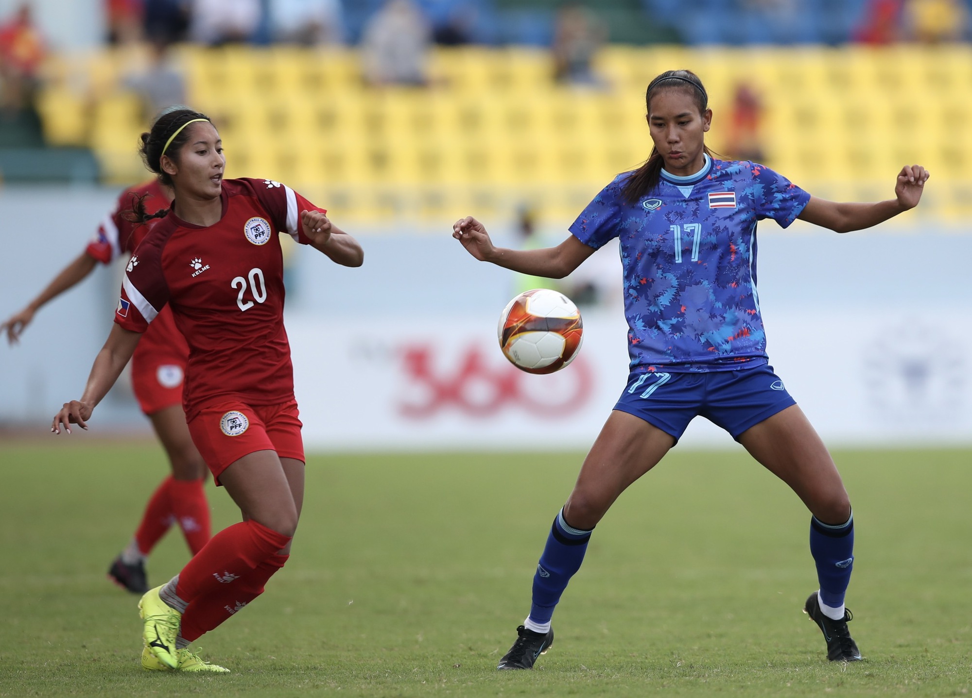 Thắng dễ Philippines, tuyển nữ Th&aacute;i Lan hẹn đấu chủ nh&agrave; Việt Nam ở chung kết SEA Games 31 - Ảnh 4.