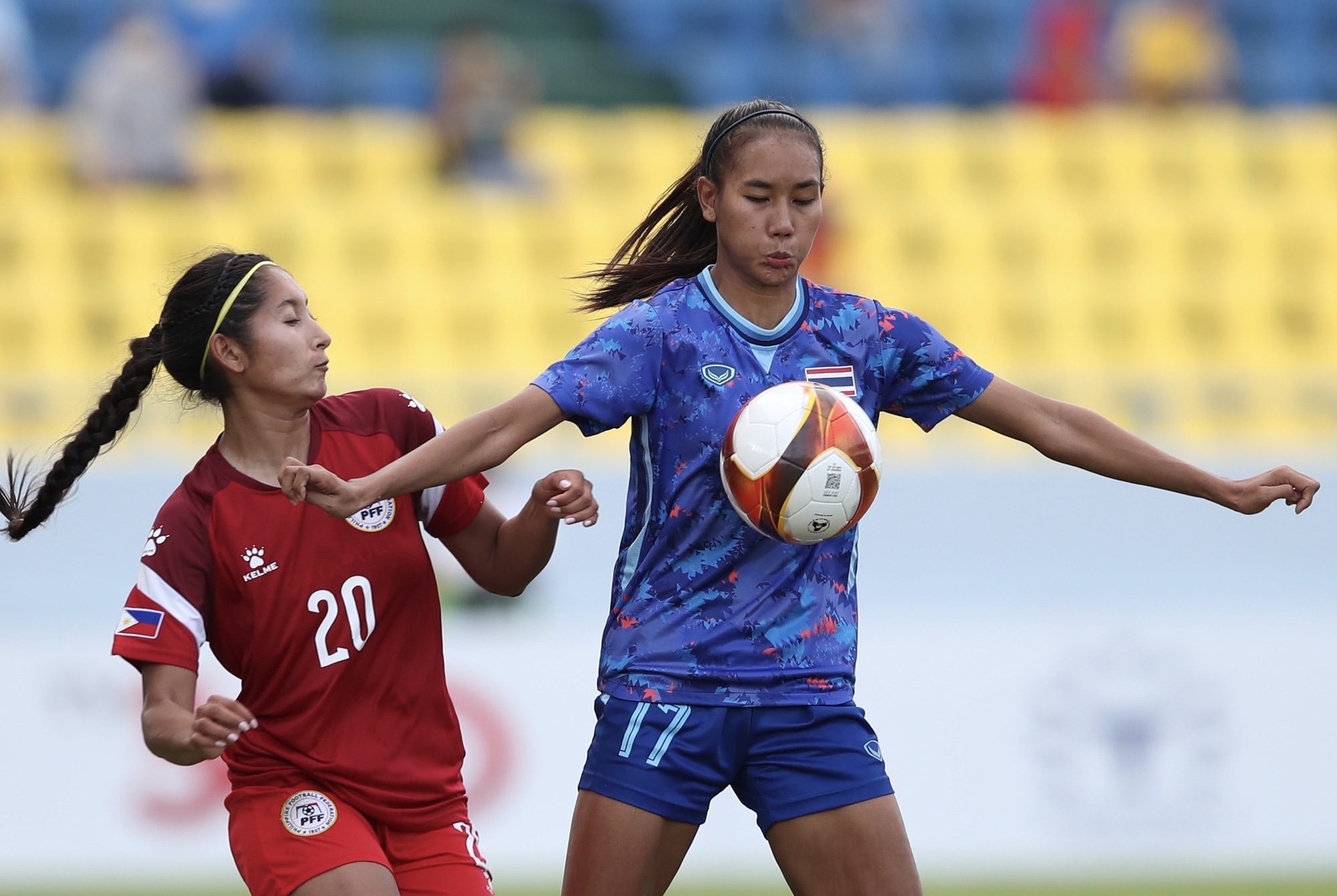 Thắng dễ Philippines, tuyển nữ Th&aacute;i Lan hẹn đấu chủ nh&agrave; Việt Nam ở chung kết SEA Games 31 - Ảnh 5.