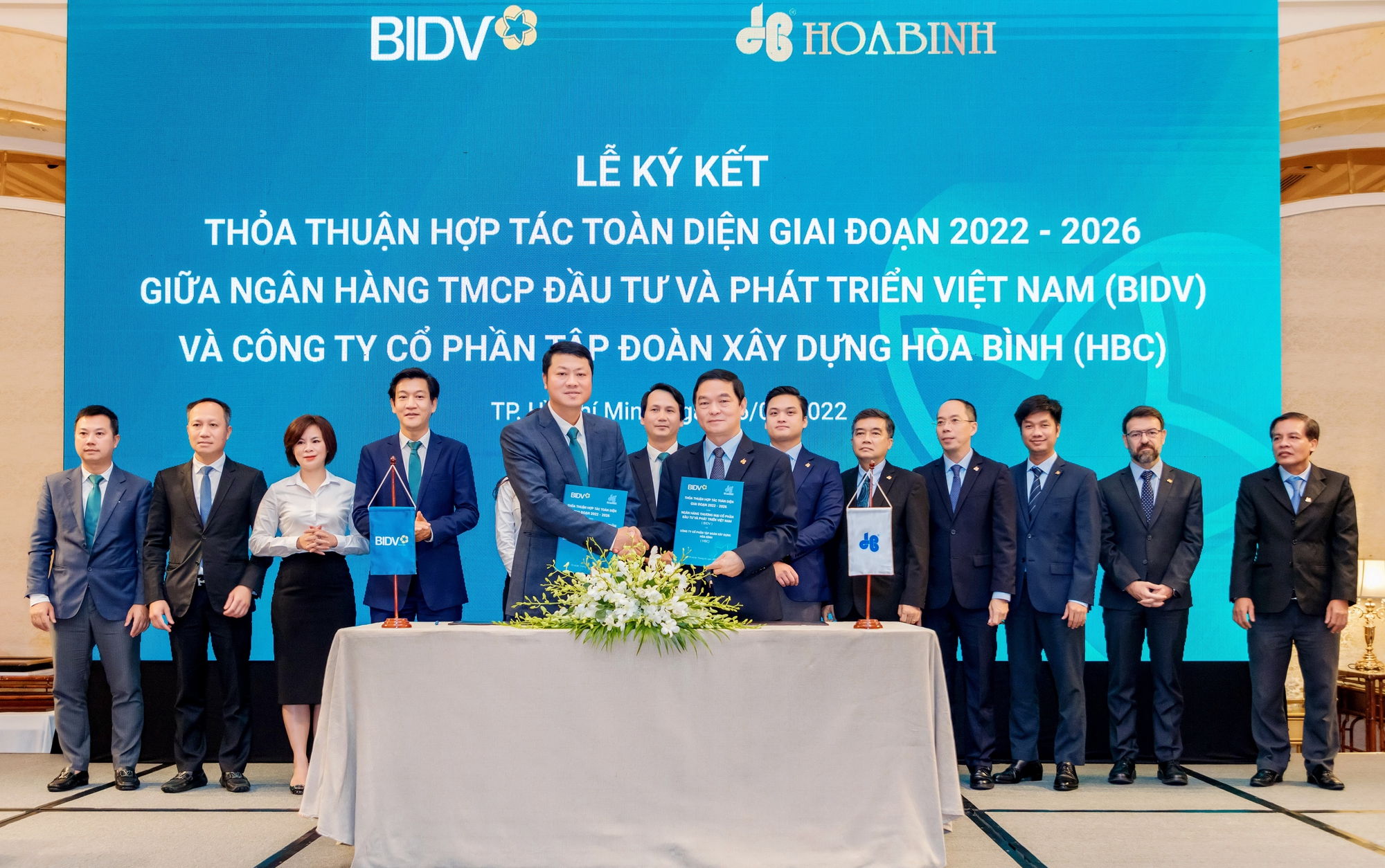 BIDV và HBC tăng cường hợp tác toàn diện - Ảnh 1.