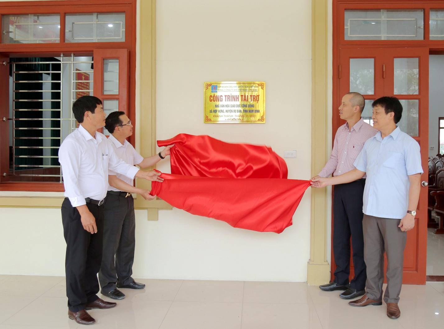 Petrovietnam, PV GAS khánh thành Nhà văn hóa giáo dục cộng đồng - Ảnh 3.