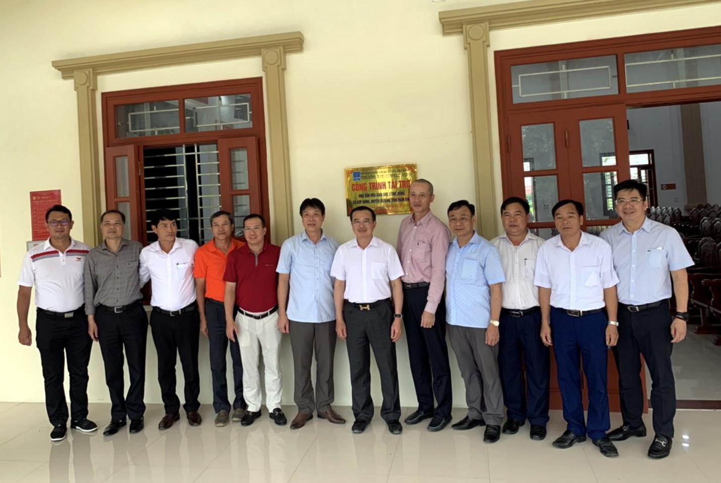 Petrovietnam, PV GAS khánh thành Nhà văn hóa giáo dục cộng đồng - Ảnh 4.