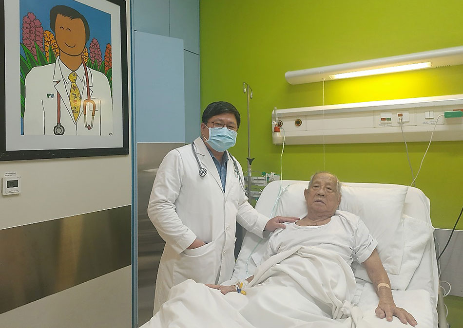 Bệnh nhân suy tim, nằm một chỗ có thể tự đi lại nhờ kỹ thuật hiện đại