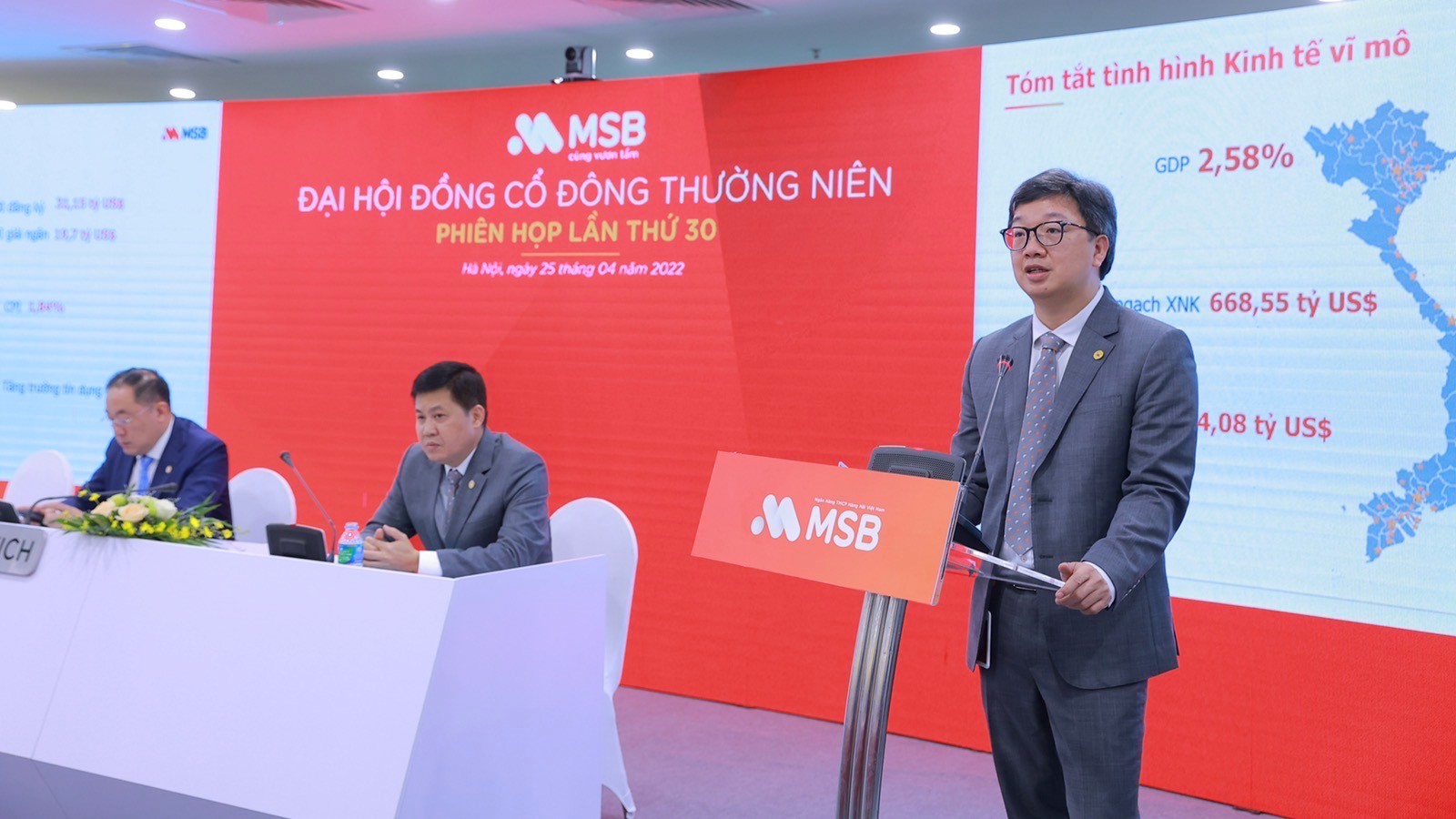 MSB đặt mục tiêu tăng trưởng lợi nhuận 34% năm 2022 - Ảnh 1. MSB đặt mục tiêu tăng trưởng lợi nhuận 34% năm 2022 - Ảnh 1.