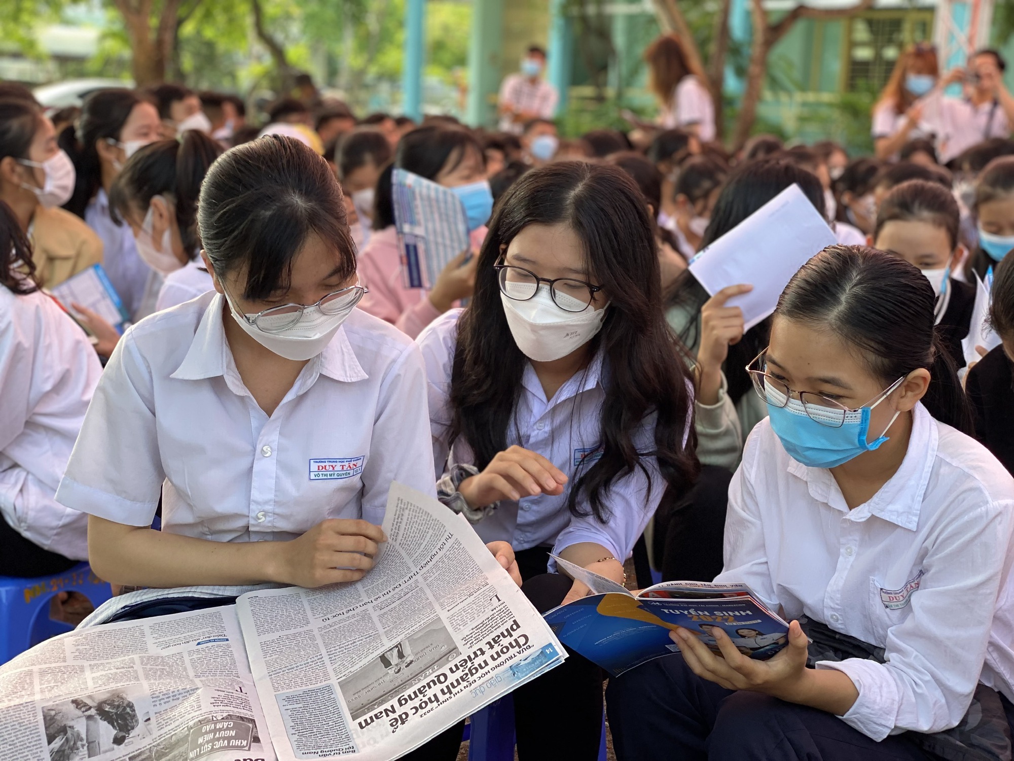 Đưa trường học đến th&iacute; sinh ở Quảng Nam: 50% học sinh chọn được ng&agrave;nh y&ecirc;u th&iacute;ch - Ảnh 9.