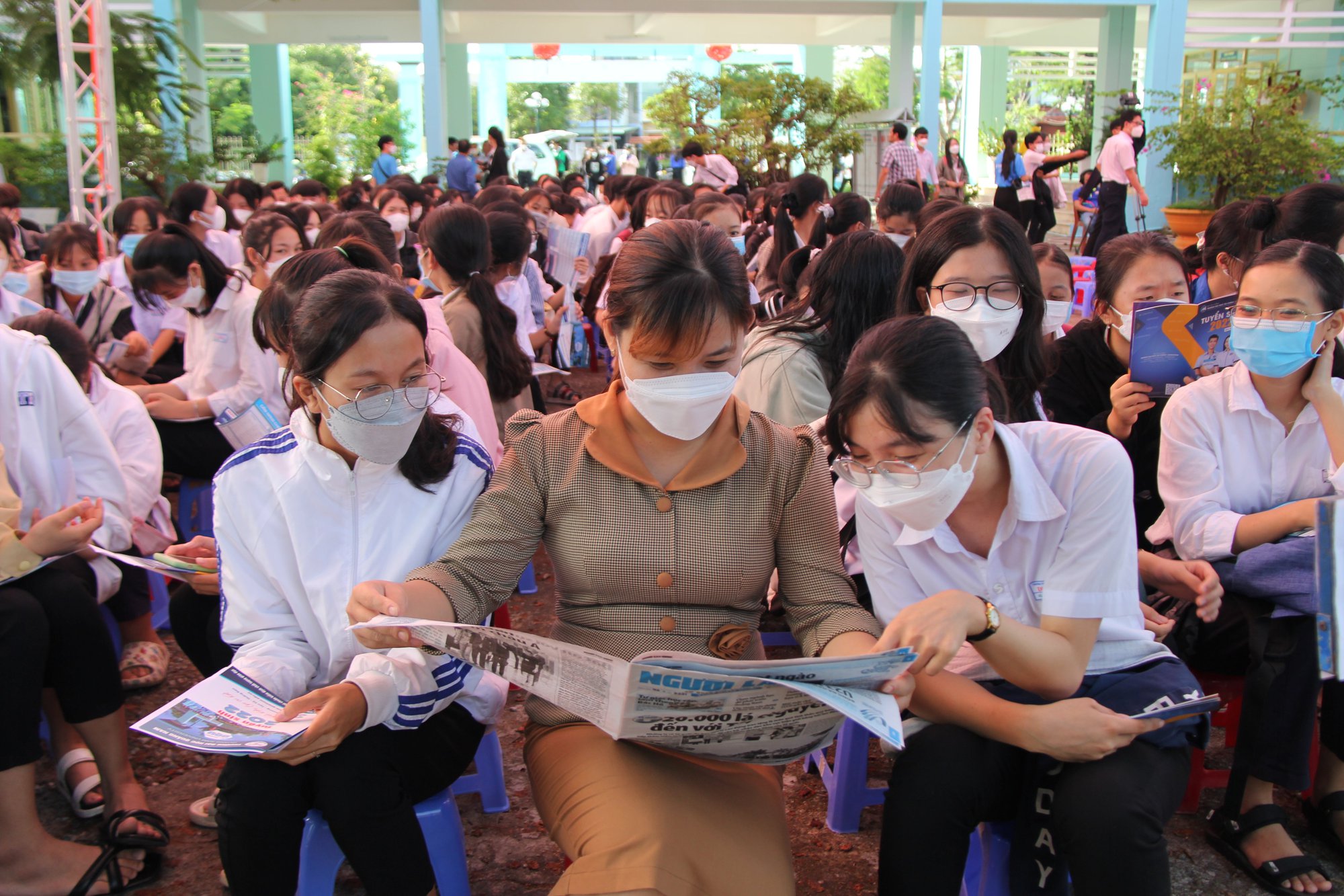 Đưa trường học đến th&iacute; sinh ở Quảng Nam: 50% học sinh chọn được ng&agrave;nh y&ecirc;u th&iacute;ch - Ảnh 5.