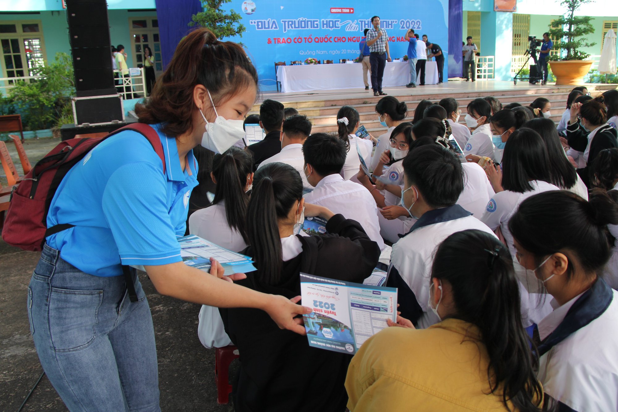 Đưa trường học đến th&iacute; sinh ở Quảng Nam: 50% học sinh chọn được ng&agrave;nh y&ecirc;u th&iacute;ch - Ảnh 3.
