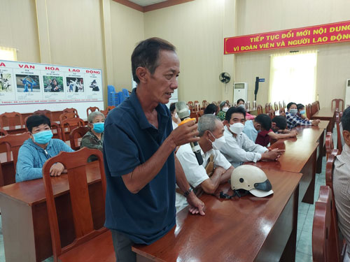 Lắng nghe tâm tư đoàn viên nghiệp đoàn