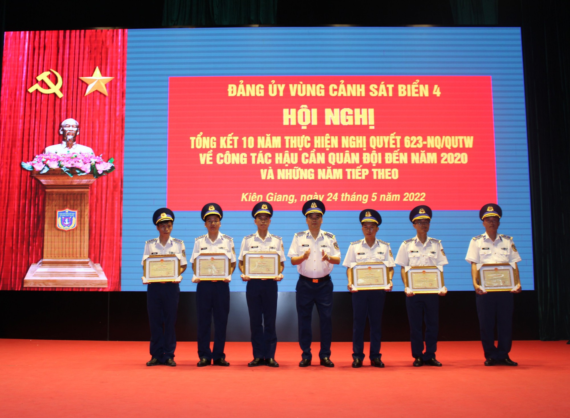 Đảng ủy Vùng Cảnh sát biển 4 tổng kết 10 năm thực hiện Nghị quyết 623