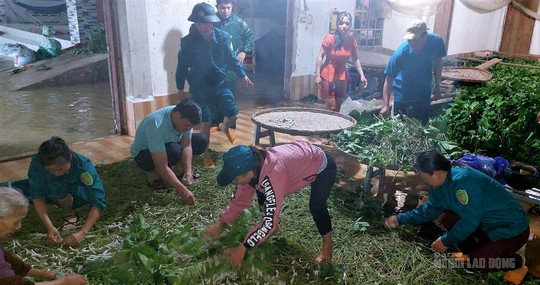 Mưa lớn kéo dài suốt đêm, nhiều nơi ở Lâm Đồng bị ngập sâu - Ảnh 8.